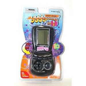 Pocket Arcade 9999 Games In 1 Handheld Console WCL 1001 Racing Block Shooting